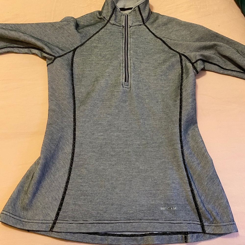 Patagonia Half Zip Grey Long Underwear Thermal - S